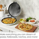 CHEFMAN EVERYTHING MAKER PIZZA OVEN 1440W COUNTERTOP COOKING RJ58-EM-CONCRETE - Like New