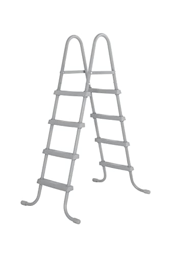 BESTWAY FLOWCLEAR ABOVE GROUND SWIMMING POOL LADDER 48" 58336E - GRAY - Like New