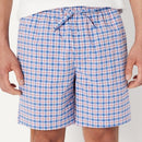 AMAZON ESSENTIALS MEN'S COTTON POPLIN PAJAMA CHECK/IVORY SIZE S - Like New