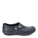26503026 CLARKS WOMENS ASHLAND LANE Q SLIP ON LOAFER BLACK SIZE 8.5 X-WIDE - Like New
