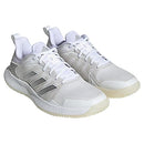 ADIDAS WOMEN DEFIANT SPEED WHITE/SILVER METALLIC/GRAY ONE SIZE 7.5 - Like New