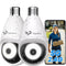 TKENPRO Light Bulb Security Camera 2 Pack Compatible with - Scratch & Dent