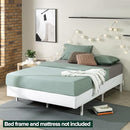 ZINUS 7 Inch Metal Smart Box Spring with Quick Assembly, Full - Gray - Like New