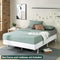 ZINUS 7 Inch Metal Smart Box Spring with Quick Assembly, Full - Gray - Like New