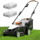 Litheli 40V (2 x 20V) 16" Electric Lawn Mower Cordless Walk - Scratch & Dent