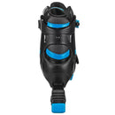 ROLLER DERBY CUSTOM ADULT IN-FIT SKATES PADDED BOOT SHAFT - 9-12 - BLUE/BLACK - Like New