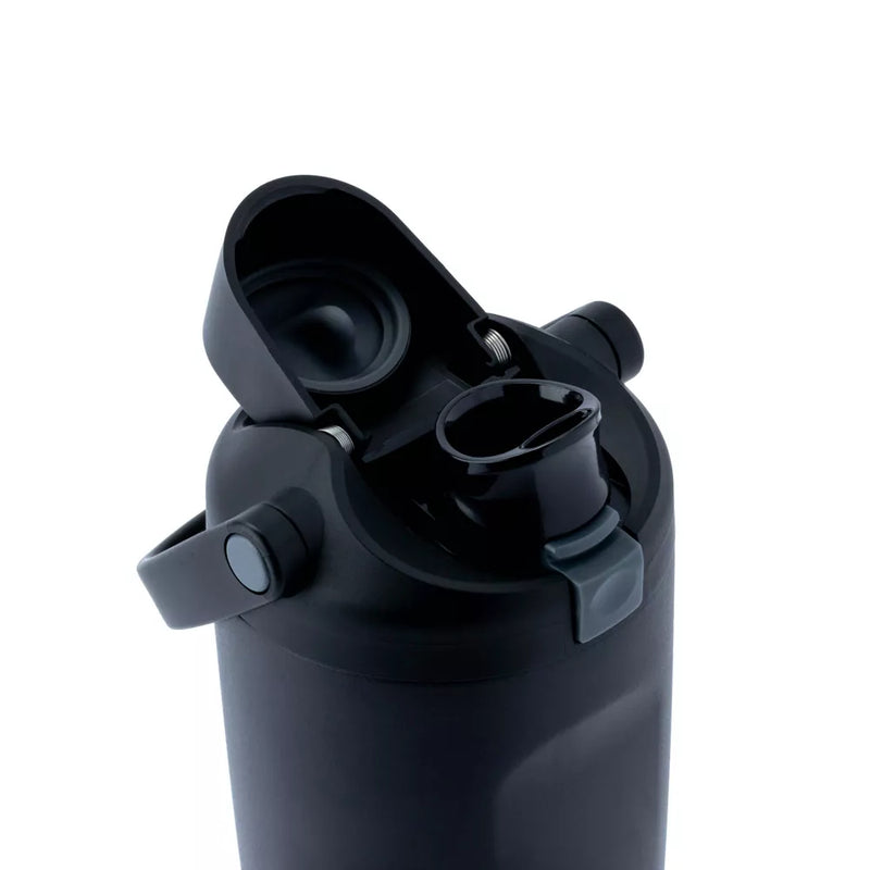 OWALA 30OZ FREESIP SWAY STAINLESS STEEL WATER BOTTLE - VERY VERY DARK - Like New
