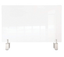 GHENT CLEAR PARTITION EXTENDER ATTACHED CLAMP 29 X 3.88 X 18 THERMOPLASTIC - Brand New