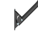 ANTOP AT-723 Adjustable Outdoor TV Antenna Mount Pole 19" - Black - Brand New