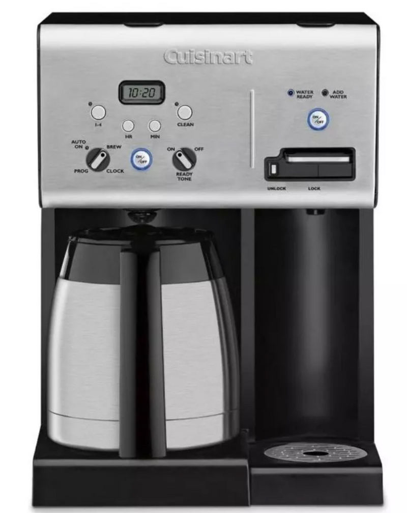 Cuisinart Coffee Plus 10-Cup Coffeemaker Hot Water System - - Scratch & Dent