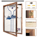 Jackcube Design Vintage Jersey Display Frame Shadow Box Case MK611A - Brown - Brand New