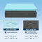 COLDHUNTER COOLING CUBE PILLOW FOR SIDE SLEEPERS MEMORY FOAM - WHITE - Brand New
