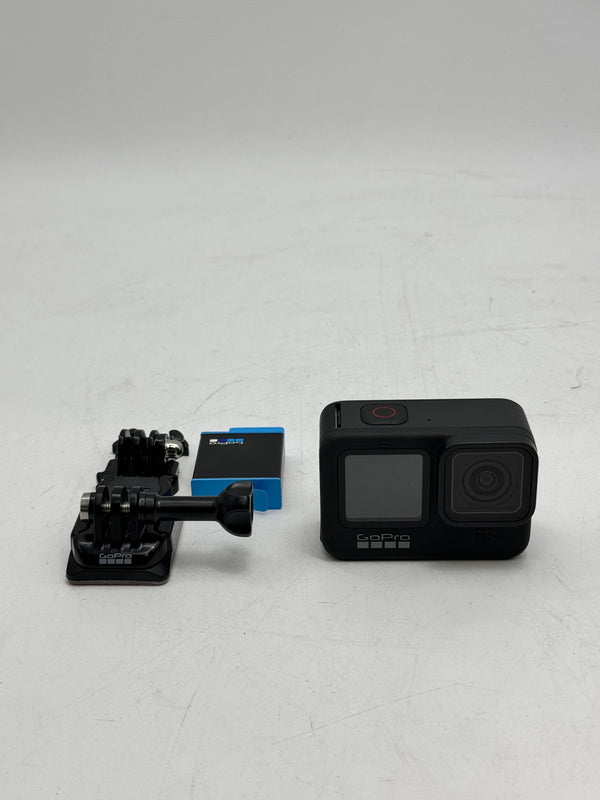 GoPro HERO9 Waterproof Action Camera Front LCD and Touch Rear Screens - Black Like New