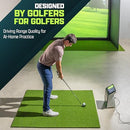 GoSports Pro Golf Hitting Mat for Indoor and Outdoor Practice, 5' x 4', 15MM - Like New