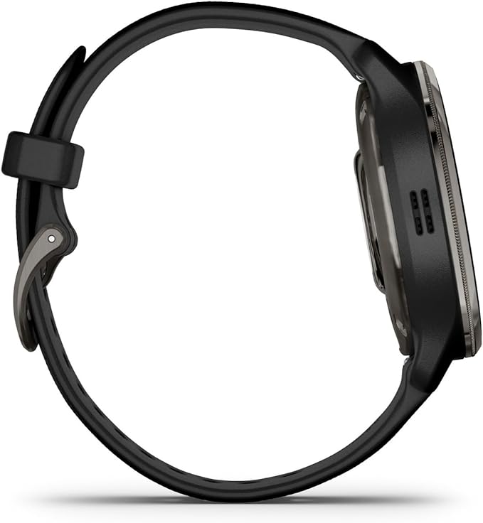 Garmin Venu 2 Plus GPS Smartwatch 010-02496-01 - Slate Black Band Like New
