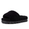 1130838 UGG WOMEN'S COZETTA CURLY SLIPPER BLACK SIZE 7 - Like New