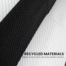 Strickland Home Outdoor Rug 6 x9 ft, Plastic Rug for Patio, Black & White - Brand New