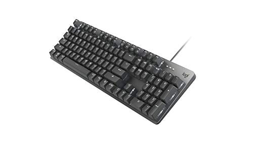 LOGITECH K845CH MECHANICAL ILLUMINATED KEYBOARD CHERRY BLUE SWITCHES - BLACK - Brand New