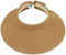 Simplicity Sun Hats for Women Fashionable Womens Wide Brim Hat, Brown SunHat - Like New