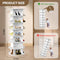 ROSEDATE WOODEN ROTATING SHOE RACK TOWER 7-TIER SPINNING SHOE ORGANIZER WHITE - Like New