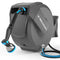 RELHOST RETRACTABLE GARDEN HOSE REEL 65 FT X 1/ 2 IN DARK GRAY - Like New