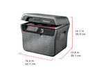 SENTRYSAFE LARGE FIREPROOF/WATERPROOF FILING CABINET - 0.66 CU FT - GRAY - Like New