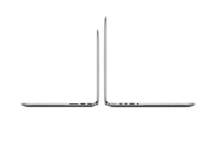Apple MacBook Pro 15"2880 x 1800 intel 2.2GHz i7 16GB 256GB SSD SILVER MGXA2LL/A Like New