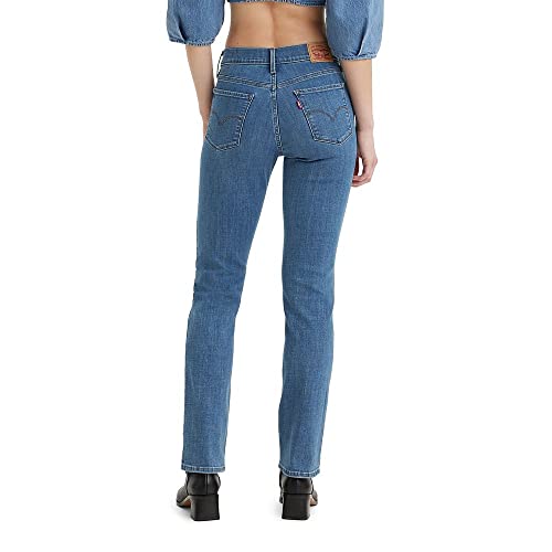 LEVI'S WOMEN'S 314 SHAPING STRAIGHT JEANS SIZE WOMEN 34X32 LAPIS BARE - Brand New