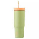 OWALA INSULATED TUMBLER 2-IN-1 LID STRAW SPECIAL ED 24OZ - LIME - Scratch & Dent