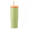 OWALA INSULATED TUMBLER 2-IN-1 LID STRAW SPECIAL ED 24OZ - LIME - Scratch & Dent
