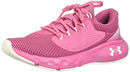 Under Armour Women's Charged Vantage 2 Running Shoe PACE PINK/PACE PINK/WHITE - Like New