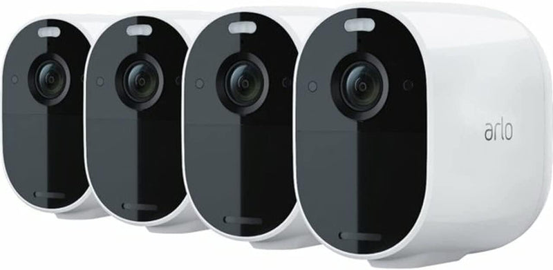 Arlo Pro 4 Spotlight Camera 4 Pack VMC4450P - White Like New