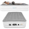 SereneLife Luxury Full Size Air Mattress built-in Speed Pump, SLABFL60 - Gray - Like New