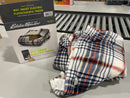 EDDIE BAUER | SMART HEATED ELECTRIC THROW BLANKET - WI-FI ENABLED - PLAID BLUE - Like New
