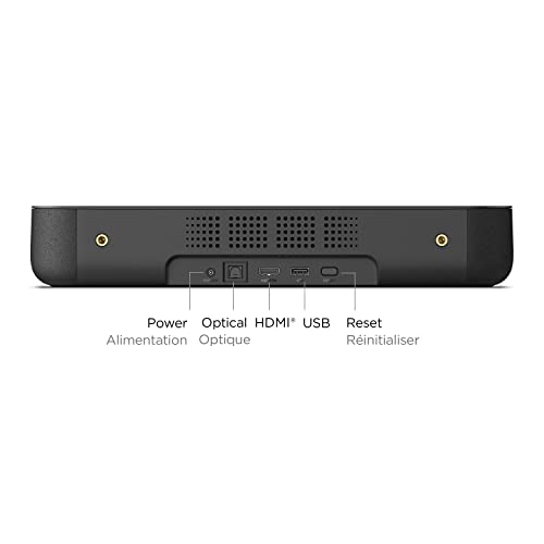 ROKU STREAMBAR 4K HDR STREAMING DEVICE PREMIUM ROKU REMOTE 9102X - BLACK - Brand New