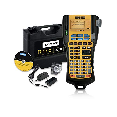 Dymo - Industrial Label Maker & Carry-Case RhinoPRO 5200 Label Maker - Like New