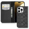 COACH SIGNATURE CANVAS WALLET FOLIO IPHONE 16 PRO CASE DESIGNER CHARCOAL - Like New
