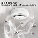 KIDDE SMOKE & CARBON MONOXIDE DETECTOR AA BATTERY POWERED - WHITE - Like New