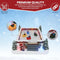 TOP TREASURES CHRISTMAS VILLAGE BUMPER CARS ANIMATED PRE-LIT CARNIVAL MUSICAL - Like New