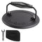 CUISINEL GRILL PRESS - CAST IRON BURGER - 7.5" ROUND PRE-SEASONED - BLACK - Like New