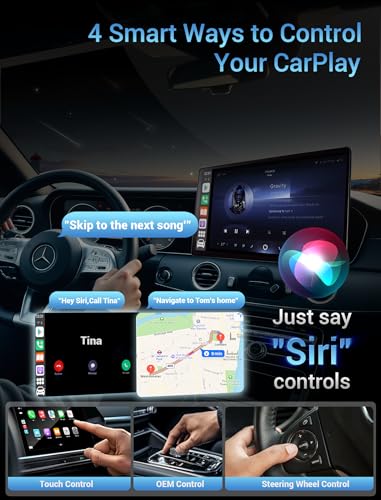 XMUNIHA WIRELESS CARPLAY ADAPTER CONVERTS WIRED TO WIRELESS CARPLAY - GRAY - Like New