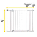 SAFETY 1ST EASY INSTALL BABY GATE FOR DOORWAYS. AUTO-CLOSE PRESSURE-MOUNTED - Brand New