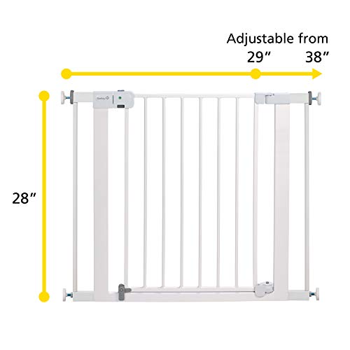 SAFETY 1ST EASY INSTALL BABY GATE FOR DOORWAYS. AUTO-CLOSE PRESSURE-MOUNTED - Brand New