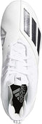 FY8360 Adidas Adizero Scorch Football Cleats White/Black Size 10.5 Like New