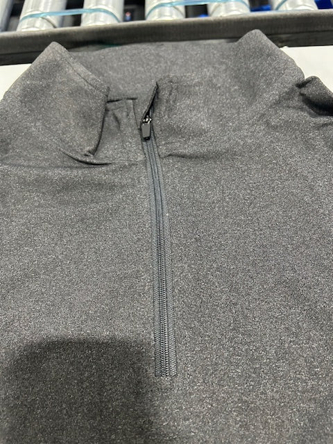 JUMGEAR-LIFE QUARTER ZIPPER PULLOVER SWEAT SHIRT - SIZE: MEN 2XL - DARK GRAY - Like New