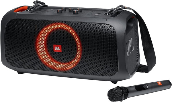 JBL PartyBox On-The-Go Powerful Portable Bluetooth Party Speaker - Black Like New