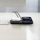 BELKIN 2-IN-1 MAGNETIC WIRELESS CHARGING PAD QI2 15W BU039 - BLACK - Like New