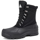 Mishansha Men's Duck Boots Waterproof Cold Weather Ankle Boots Night Size 10 - Brand New