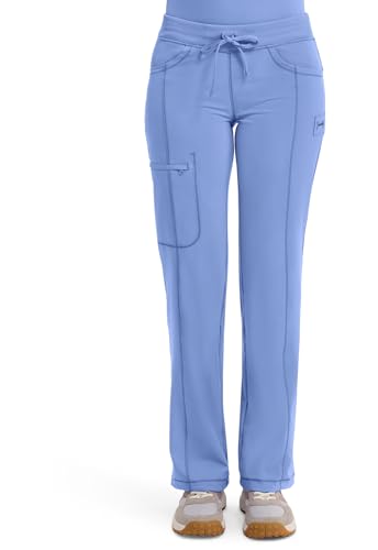 CHEROKEE INFINITY DRAWSTRING WOMEN SCRUB PANTS 360 STRETCH 1123A CIEL XS - Brand New
