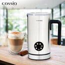 CASSIA ELECTRIC MILK FROTHER WITH 6-IN-1 FUNCTIONS HOT& COLD FOAM CHOCOLATE - Like New